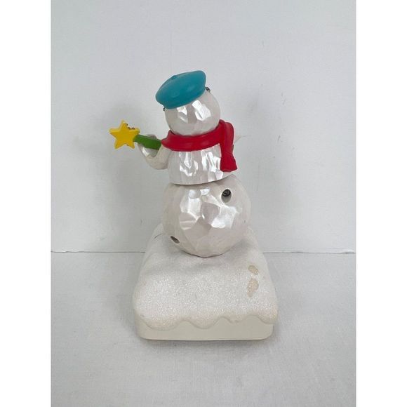 Hallmark 2010 Wireless Snowman Band GUITAR FREDDY 5" NOT WORKING PARTS ONLY - Picture 3 of 4